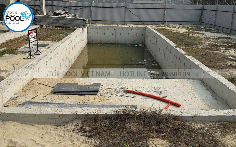 cách xây hồ bơi tại nhà Tây Ninh