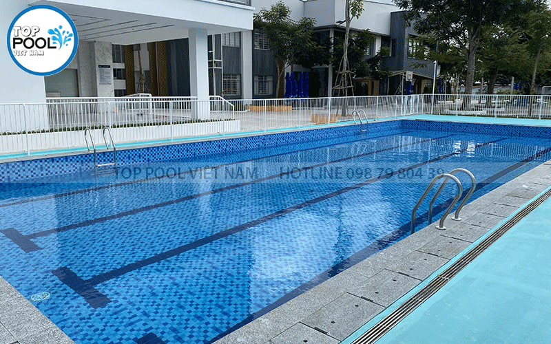 chiều dài tiêu chuẩn bể bơi thi đấu trường học tp hcm