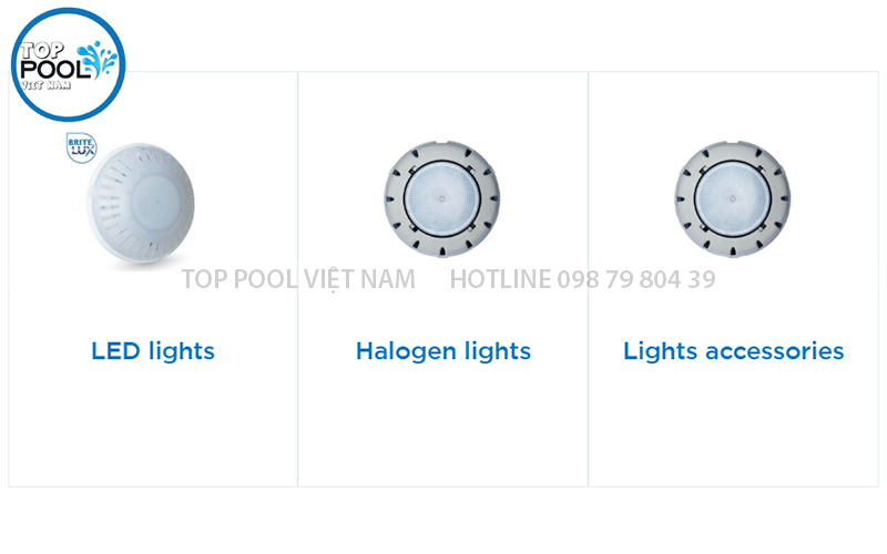 đèn led hồ bơi waterco