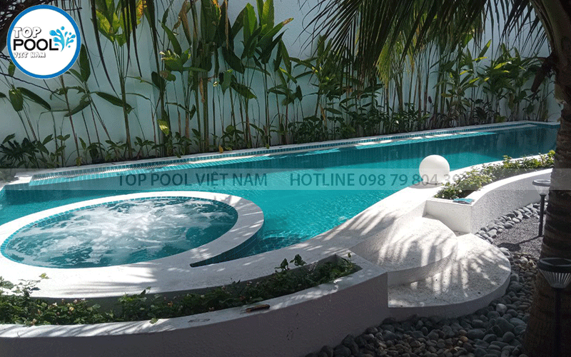 Kích thước hồ bơi gia đình - Top Pool Việt Nam