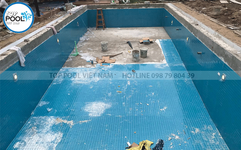 xây dựng hồ bơi sân vườn